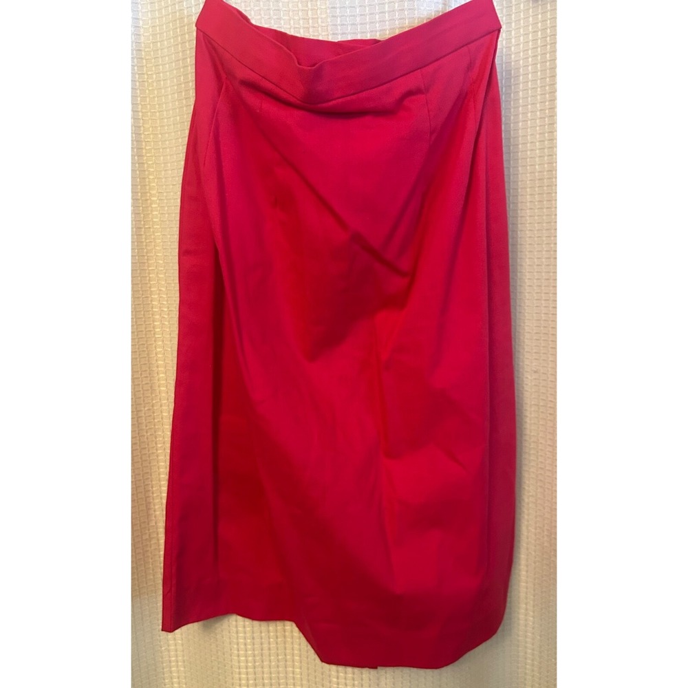VTG 80s Leslie Lucks Colorful Peplum Top And Skirt Set Size 6 - Picture 2 of 10